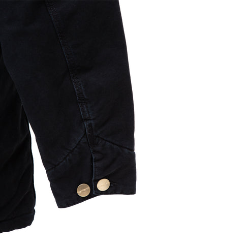 Carhartt WIP Newman Coat Black Heavy Stone Wash I031195_89_60 Degli Uberti